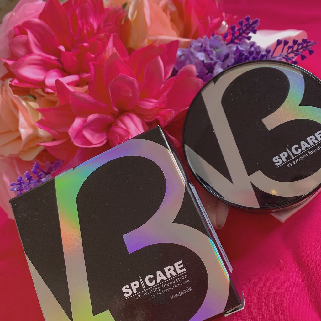 V3 エキサイティングファンデーション/SPICARE/クッションファンデーションを使ったクチコミ（1枚目）