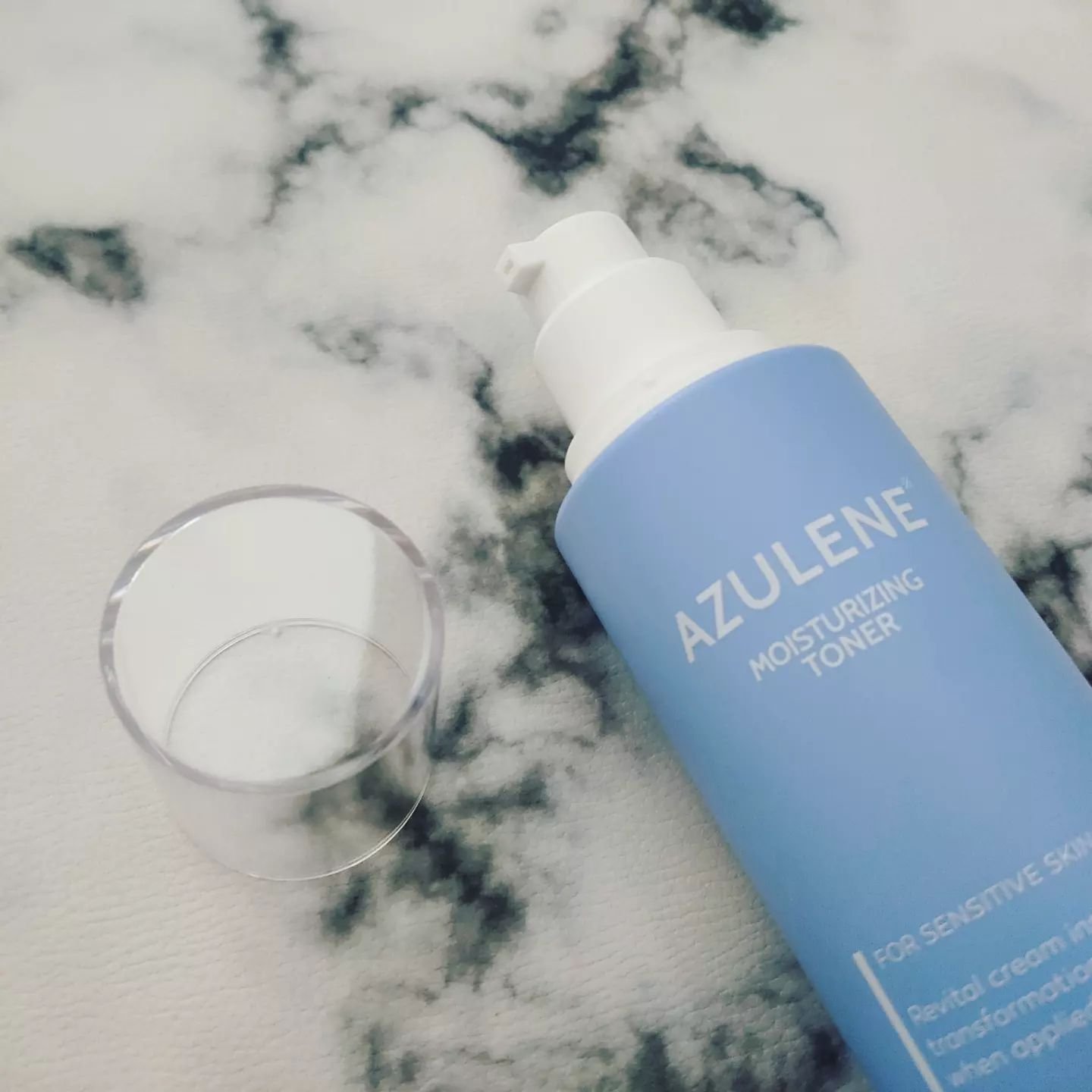 アズレンモイスチャライジングトナー/cos:mura/化粧水を使ったクチコミ（2枚目）