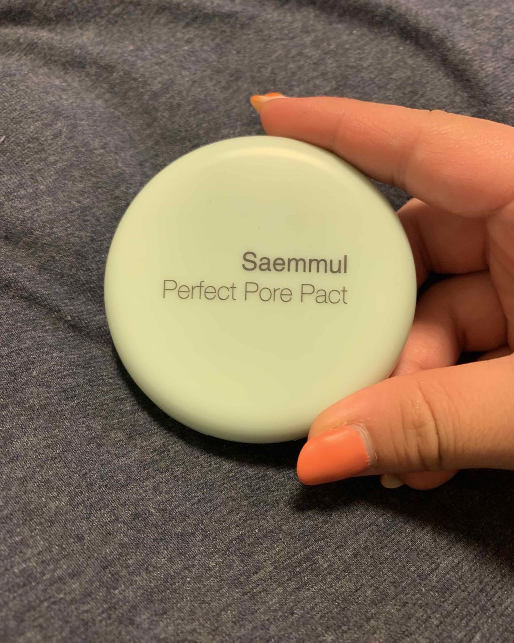 センムル パーフェクト ポア パクト/the SAEM/ルースパウダーを使ったクチコミ(1枚目)