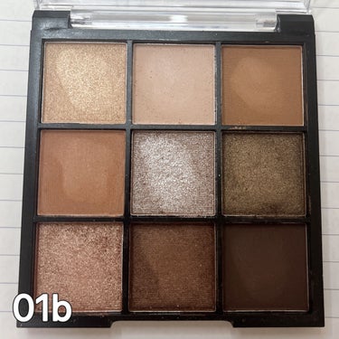 UR GLAM　BLOOMING EYE COLOR PALETTE/U R GLAM/パウダーアイシャドウを使ったクチコミ（3枚目）