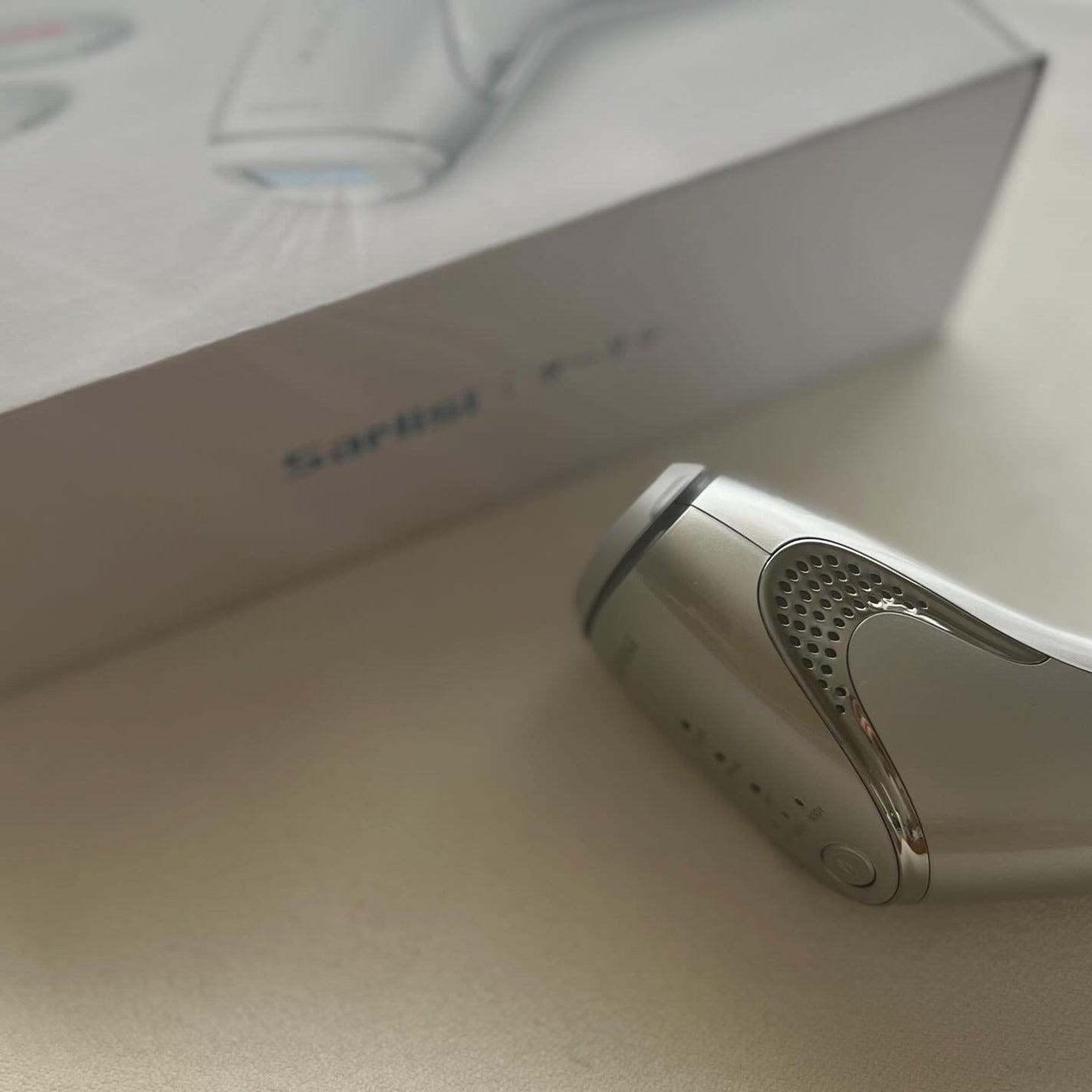 冷風式IPL脱毛器/Sarlisi/家庭用脱毛器を使ったクチコミ(2枚目)