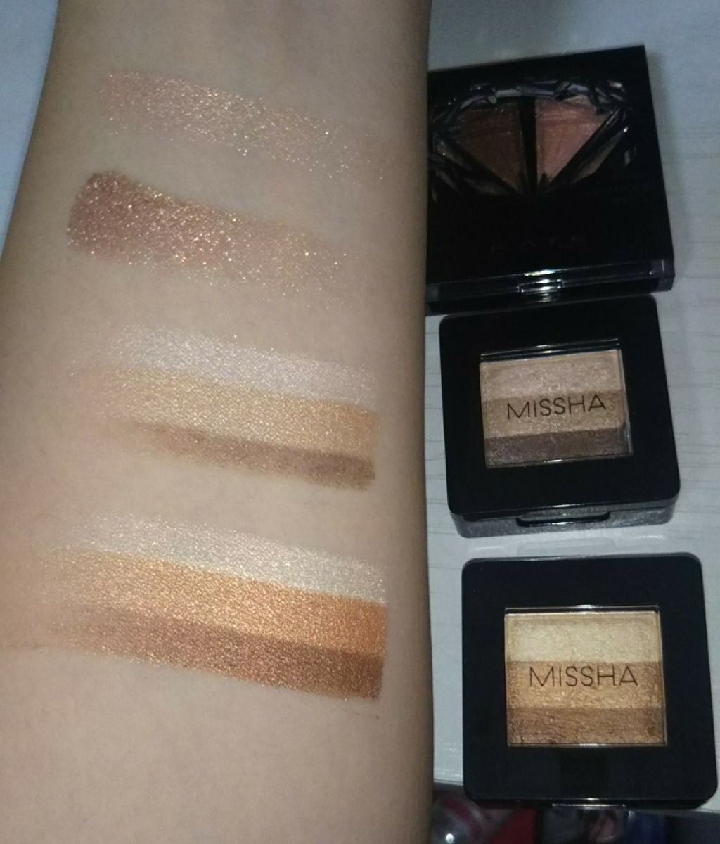 トリプルシャドウ/MISSHA/アイシャドウパレットを使ったクチコミ(2枚目)