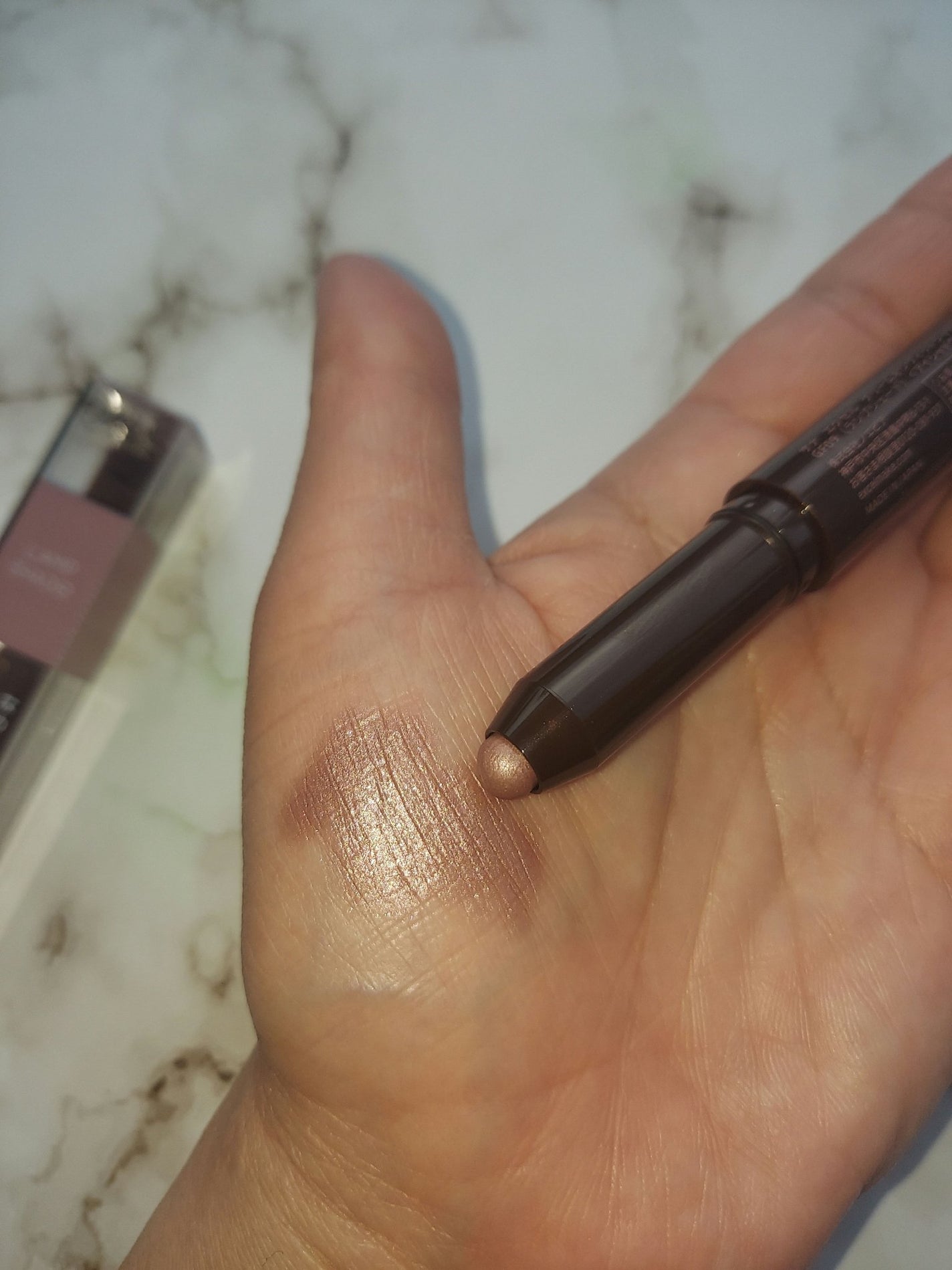 グリームオンフィットシャドウ/excel/スティックアイシャドウを使ったクチコミ(7枚目)