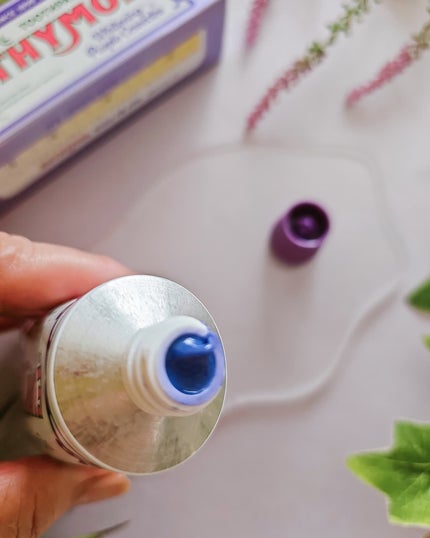 ホワイトパープル歯みがき ピーチフローラルミントの香り/EUTHYMOL/歯磨き粉を使ったクチコミ(2枚目)