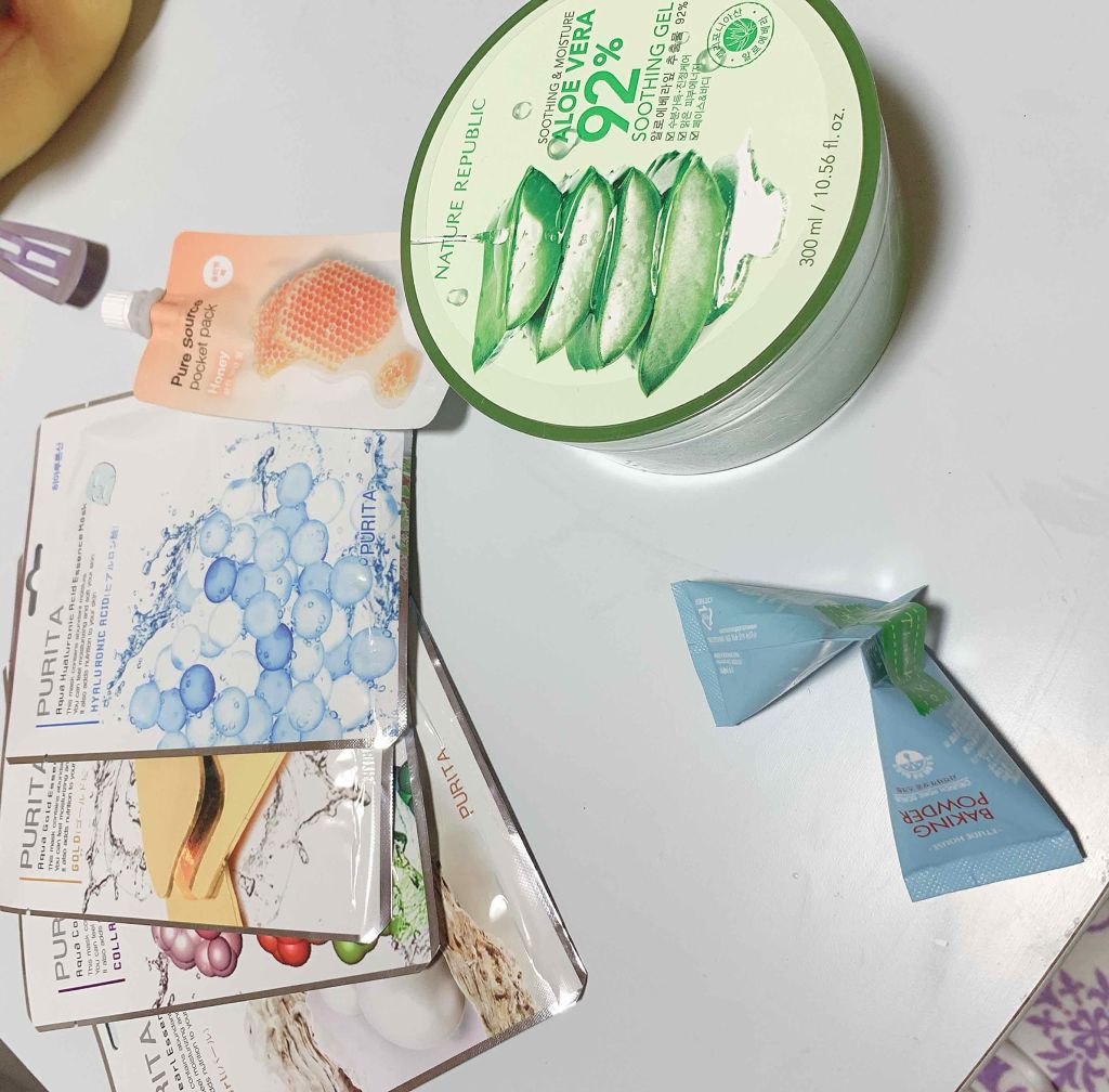 マイルド＆モイスチャーアロエジェル/ネイチャーリパブリック/ボディローションを使ったクチコミ（2枚目）