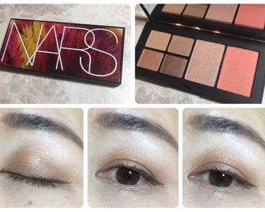 ロスト イン ラスター フェースパレット/NARS/メイクアップキットを使ったクチコミ（2枚目）