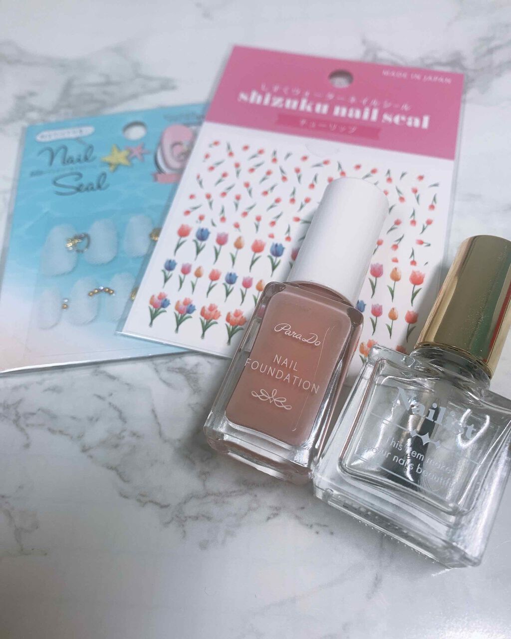 ネイルファンデーション/パラドゥ/マニキュアを使ったクチコミ（2枚目）