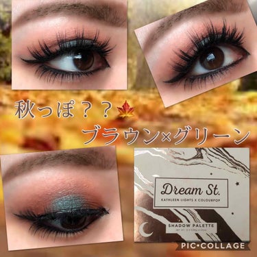 ドリームストリートプレストパウダー シャドーパレット/ColourPop/アイシャドウパレットを使ったクチコミ（1枚目）