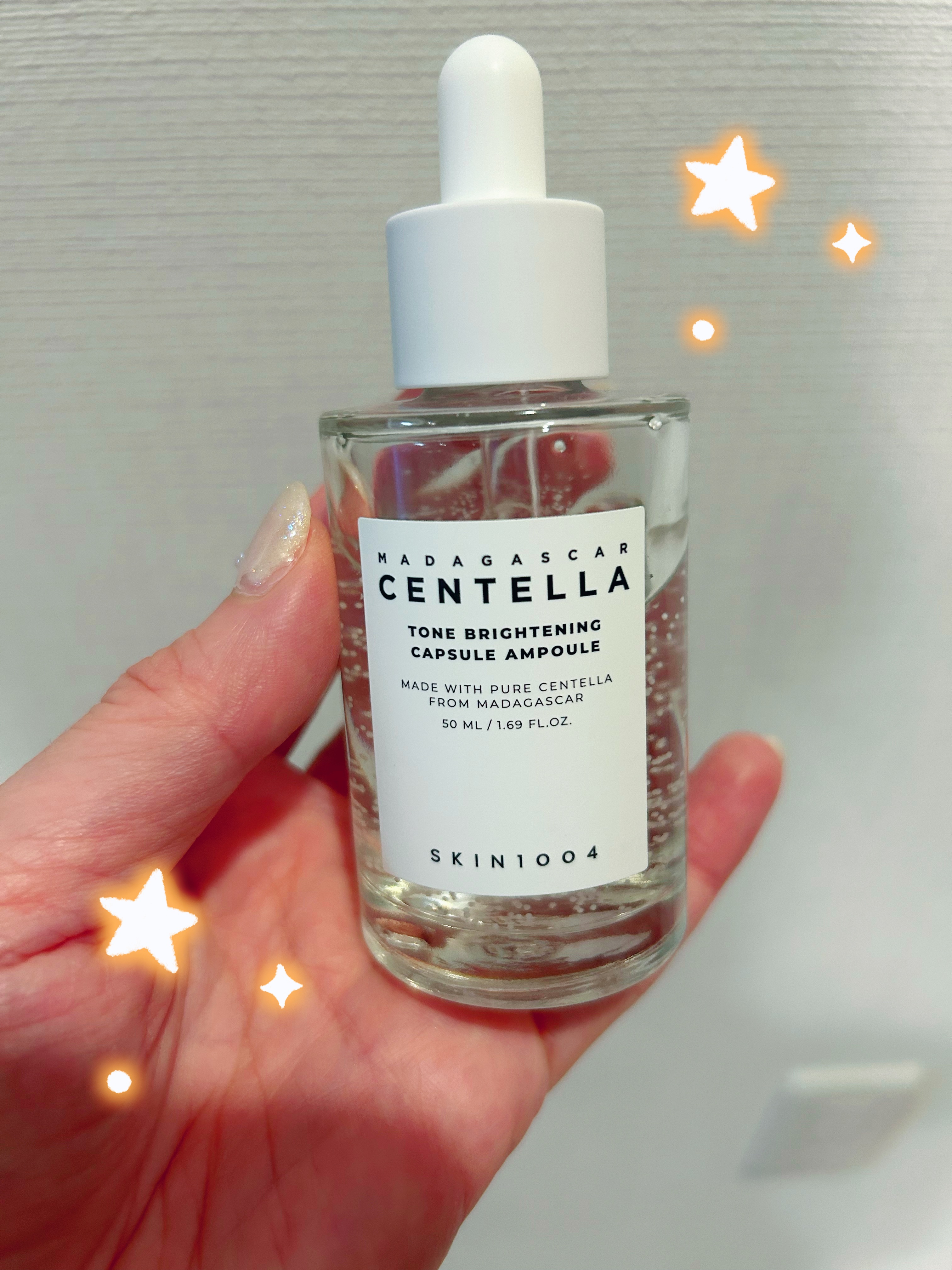 トーンブライトニング カプセルアンプル/SKIN1004/美容液を使ったクチコミ（1枚目）