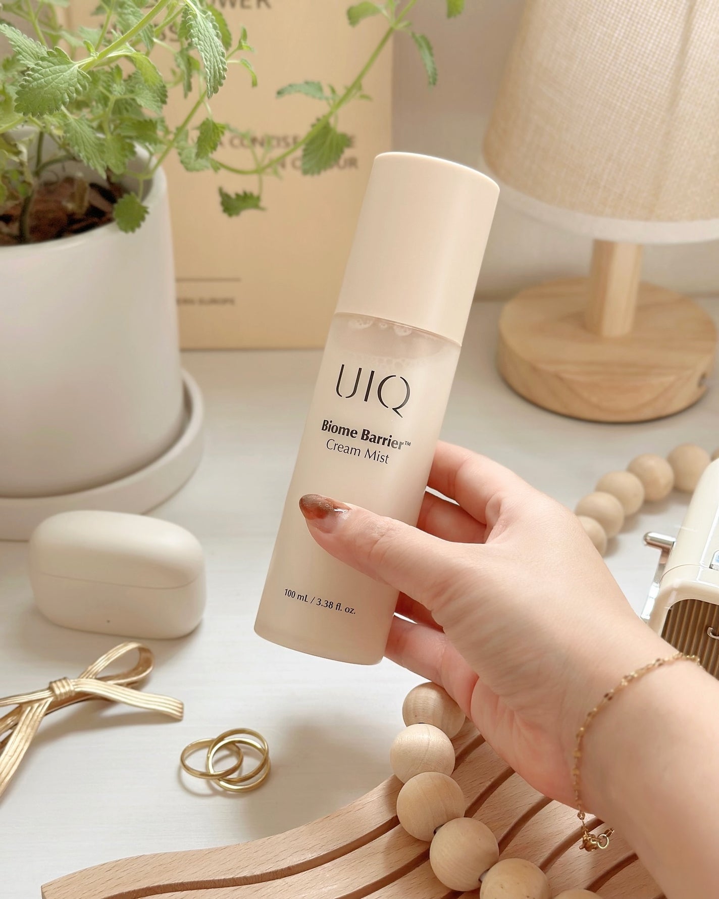 バイオームバリア クリームミスト/UIQ/ミスト状化粧水を使ったクチコミ(1枚目)