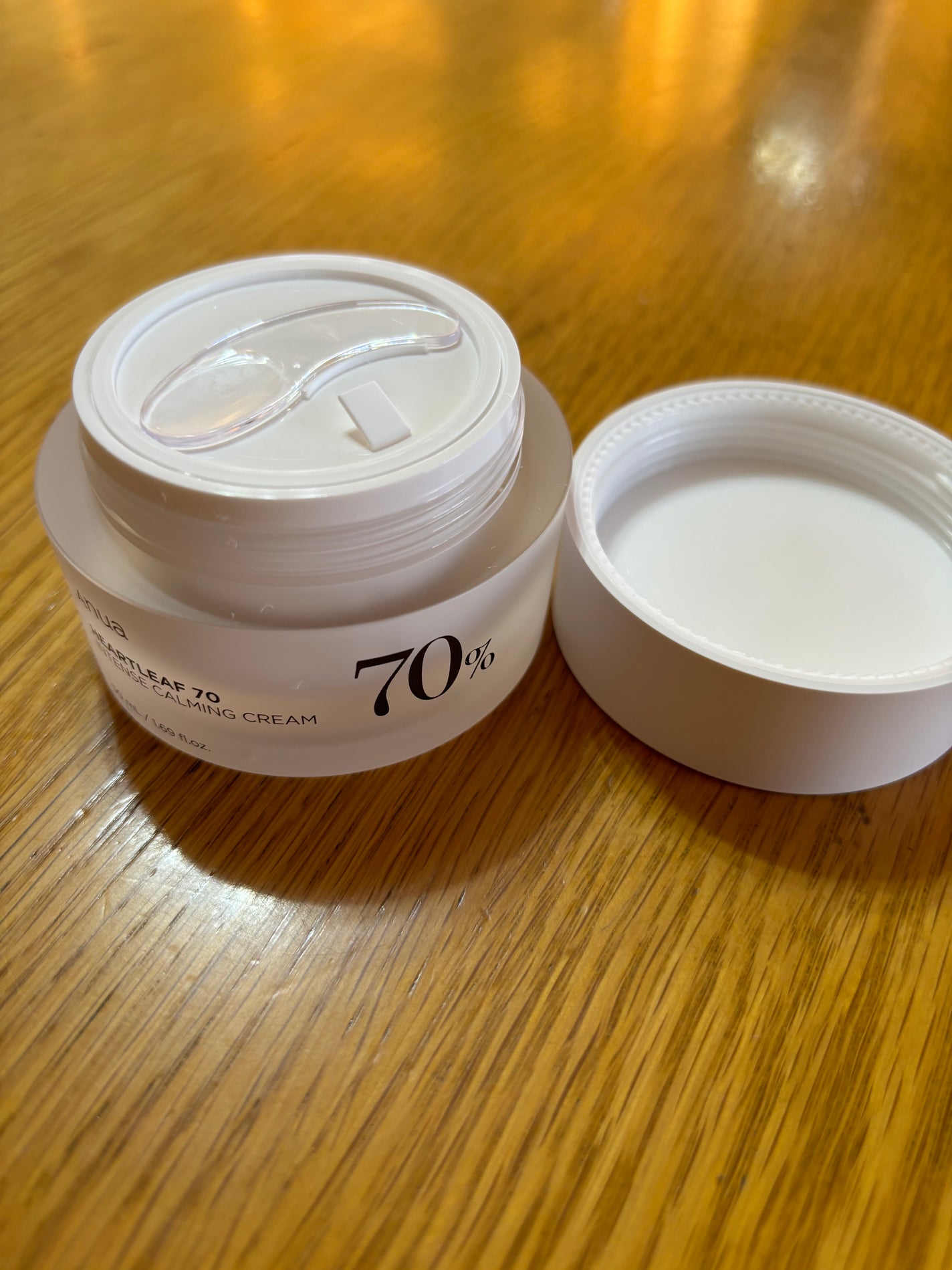 ドクダミ 70 インテンスカーミングクリーム/Anua/フェイスクリームを使ったクチコミ(2枚目)