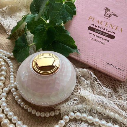 PLACENTA CREAM/JEJUIYAGI/フェイスクリームを使ったクチコミ(7枚目)