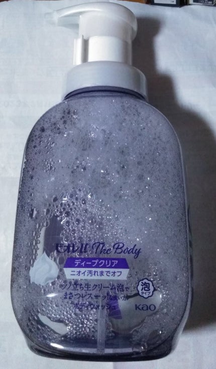 ザ ボディ 泡タイプ ディープクリア/ビオレu/ボディソープを使ったクチコミ(1枚目)