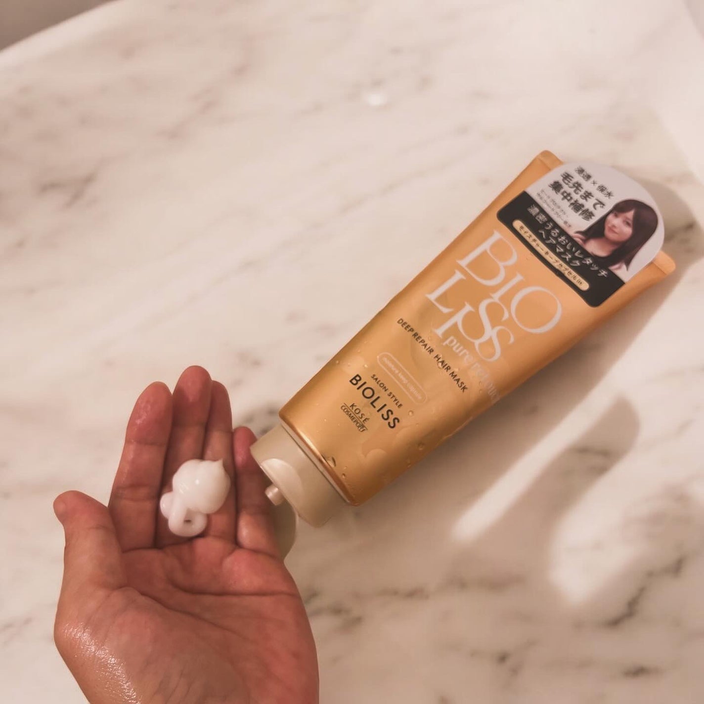 Miwa Kamise on LIPS 「\自然の力で“美髪レタッチ※” /ビオリスピュアレタッチ誕生!..」(6枚目)