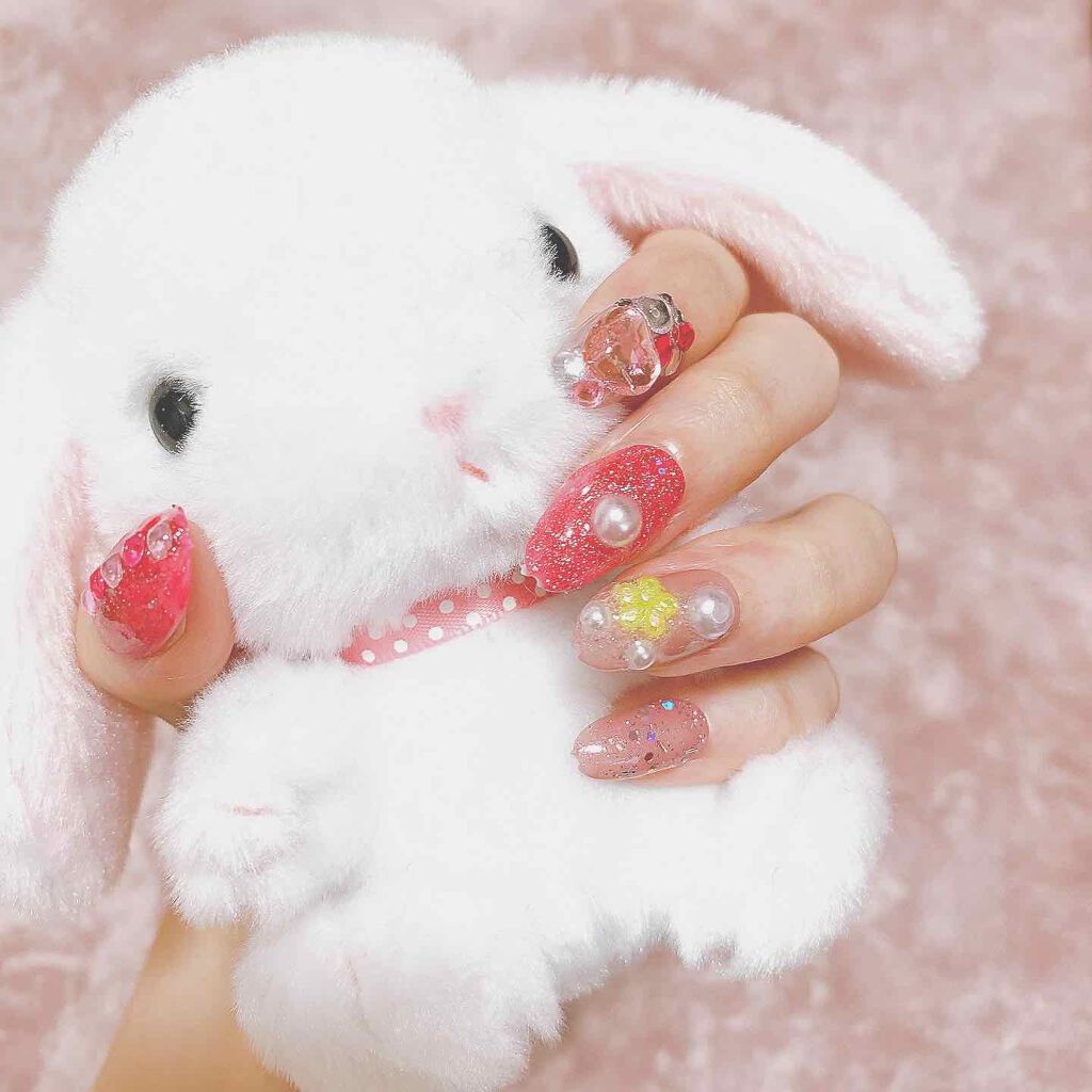 ITGグリッターネイル/DAISO/マニキュアを使ったクチコミ（2枚目）