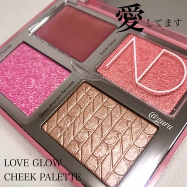 Natasha Denona  ラブ グロウ チーク パレットのクチコミ「NATASHA DENONA
LOVE GLOW CHEEK PALETTE

一目惚れってし.....」（1枚目）