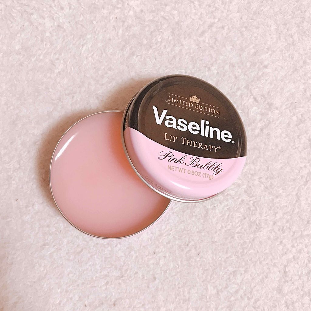 リップ スパークリングピンク/ヴァセリン/リップケアを使ったクチコミ（1枚目）