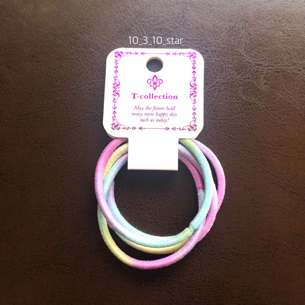 とみてぼし on LIPS 「🦄100均リングゴムレインボーメインで使用していたゴムが伸びて..」(2枚目)