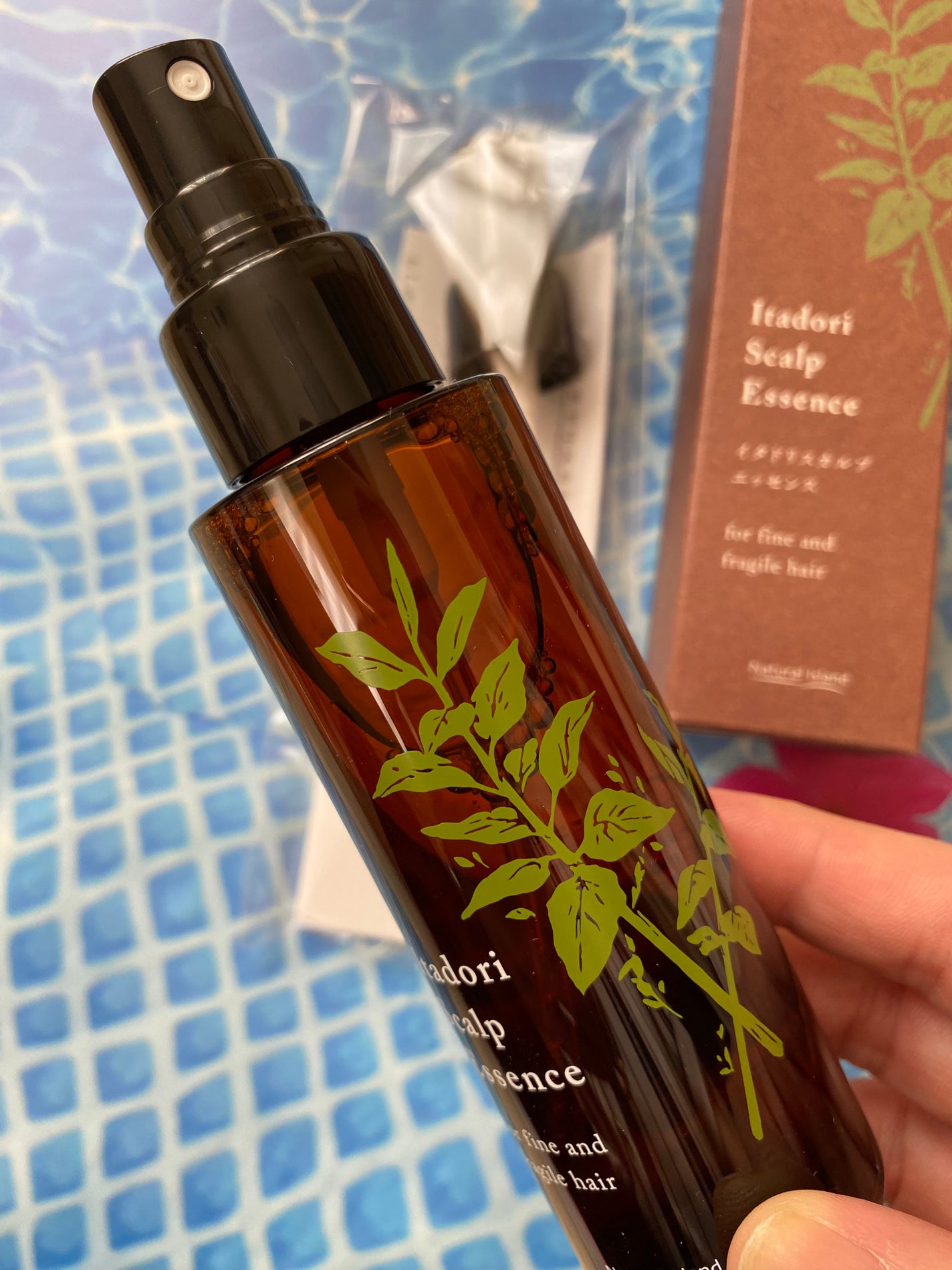 イタドリスカルプエッセンス /ナチュラルアイランド/頭皮ローションを使ったクチコミ(2枚目)