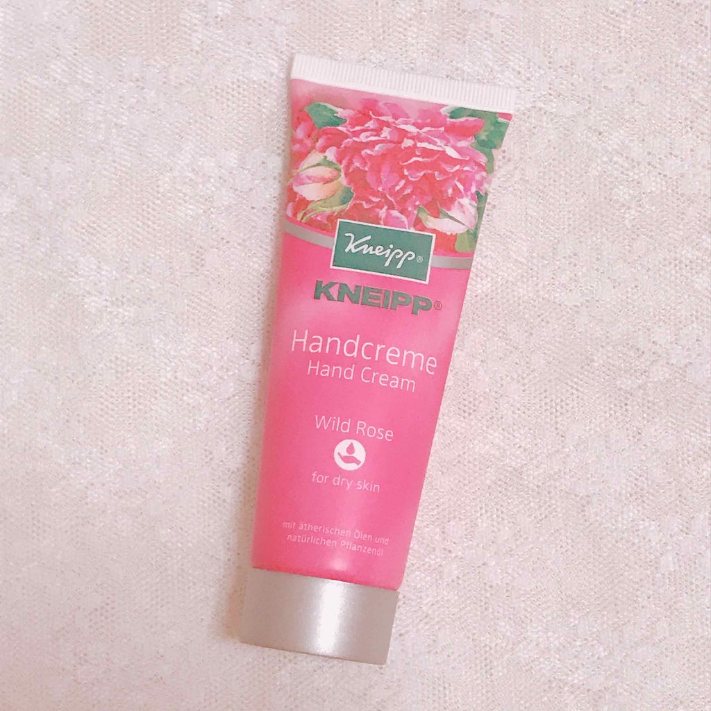 ハンドクリーム ワイルドローズの香り/クナイプ/ハンドクリームを使ったクチコミ(1枚目)