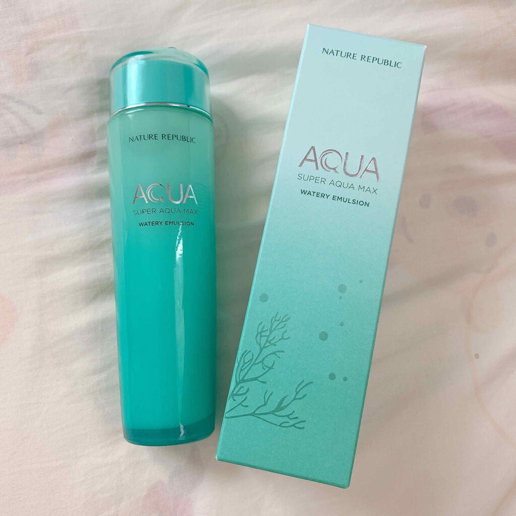 スーパーアクアマックス 水分エマルジョン/ネイチャーリパブリック/乳液を使ったクチコミ(1枚目)