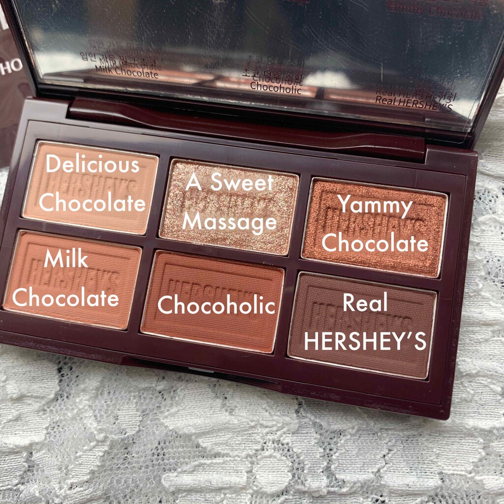 ハーシー プレイカラーアイズミニ/ETUDE/アイシャドウパレットを使ったクチコミ(1枚目)