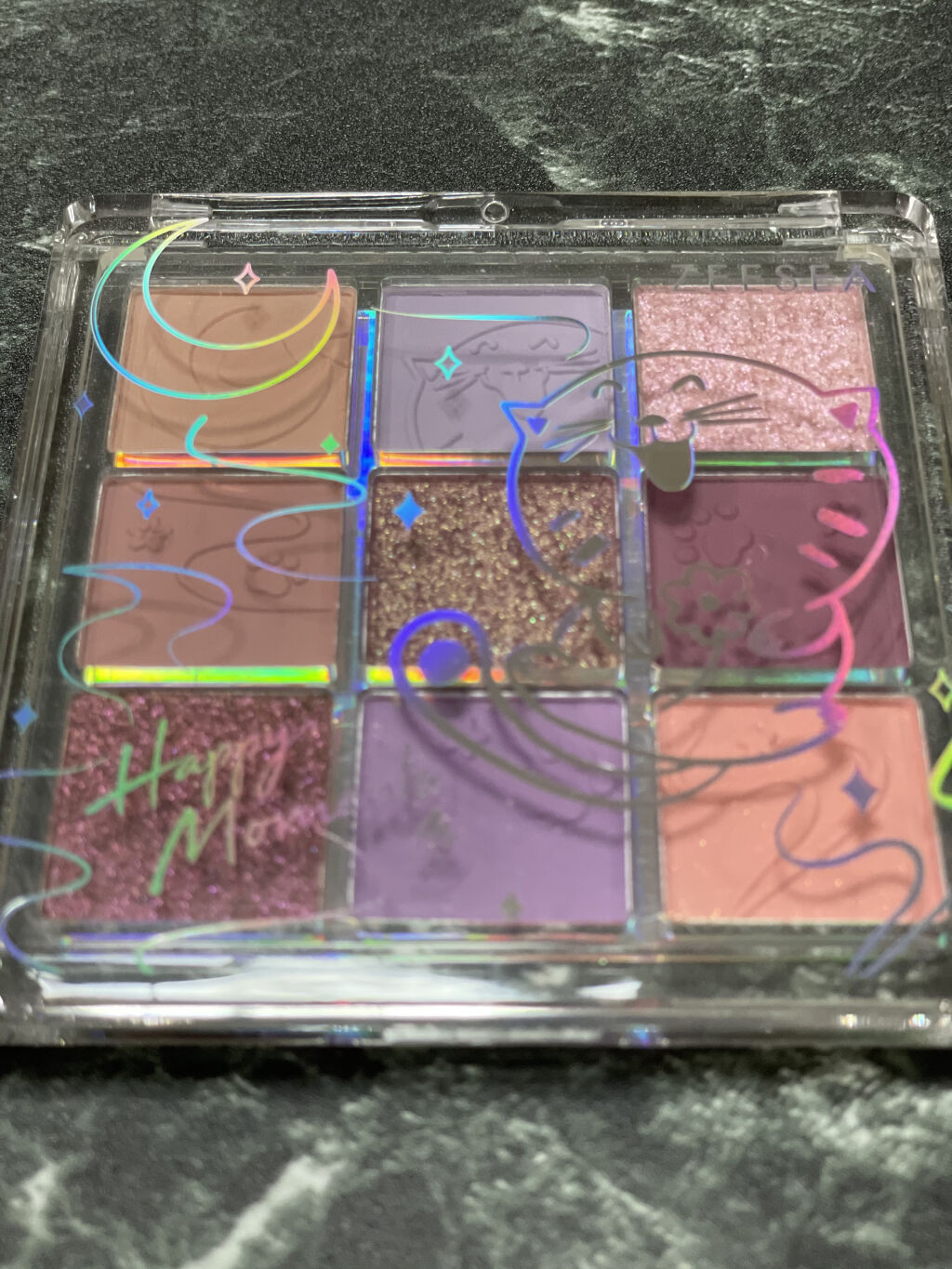 クォーツ 9色アイシャドウパレット(ドリームランドアイシャドウ)/ZEESEA/アイシャドウパレットを使ったクチコミ（2枚目）