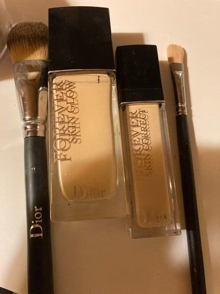 バックステージ フルイド ファンデーション ブラシ フルカバー/Dior/メイクブラシを使ったクチコミ(1枚目)