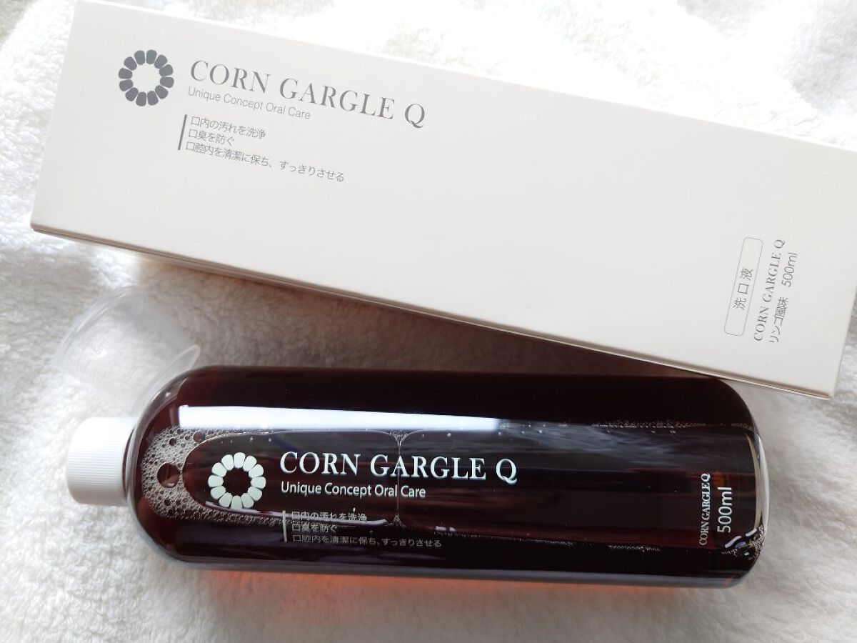 CORN GARGLE Q/SHINE BLANC/マウスウォッシュ・スプレーを使ったクチコミ（1枚目）