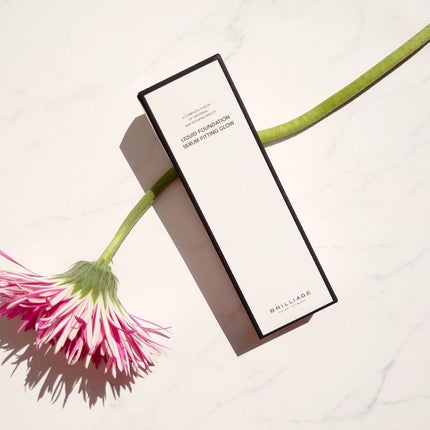 リキッドファンデーション セラム フィッティング グロウ/ブリリアージュ/リキッドファンデーションを使ったクチコミ(5枚目)