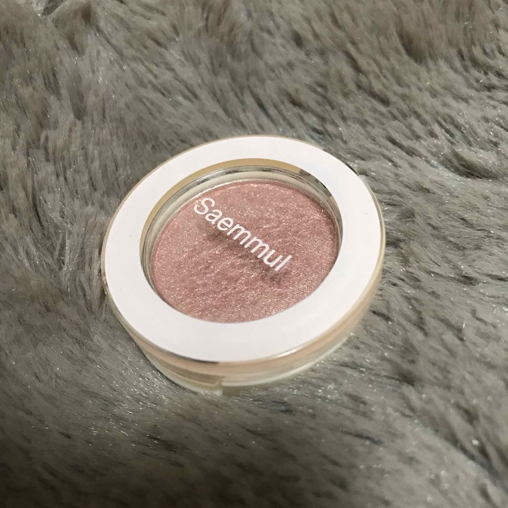 シングルアイシャドウ/the SAEM/単色アイシャドウを使ったクチコミ（1枚目）