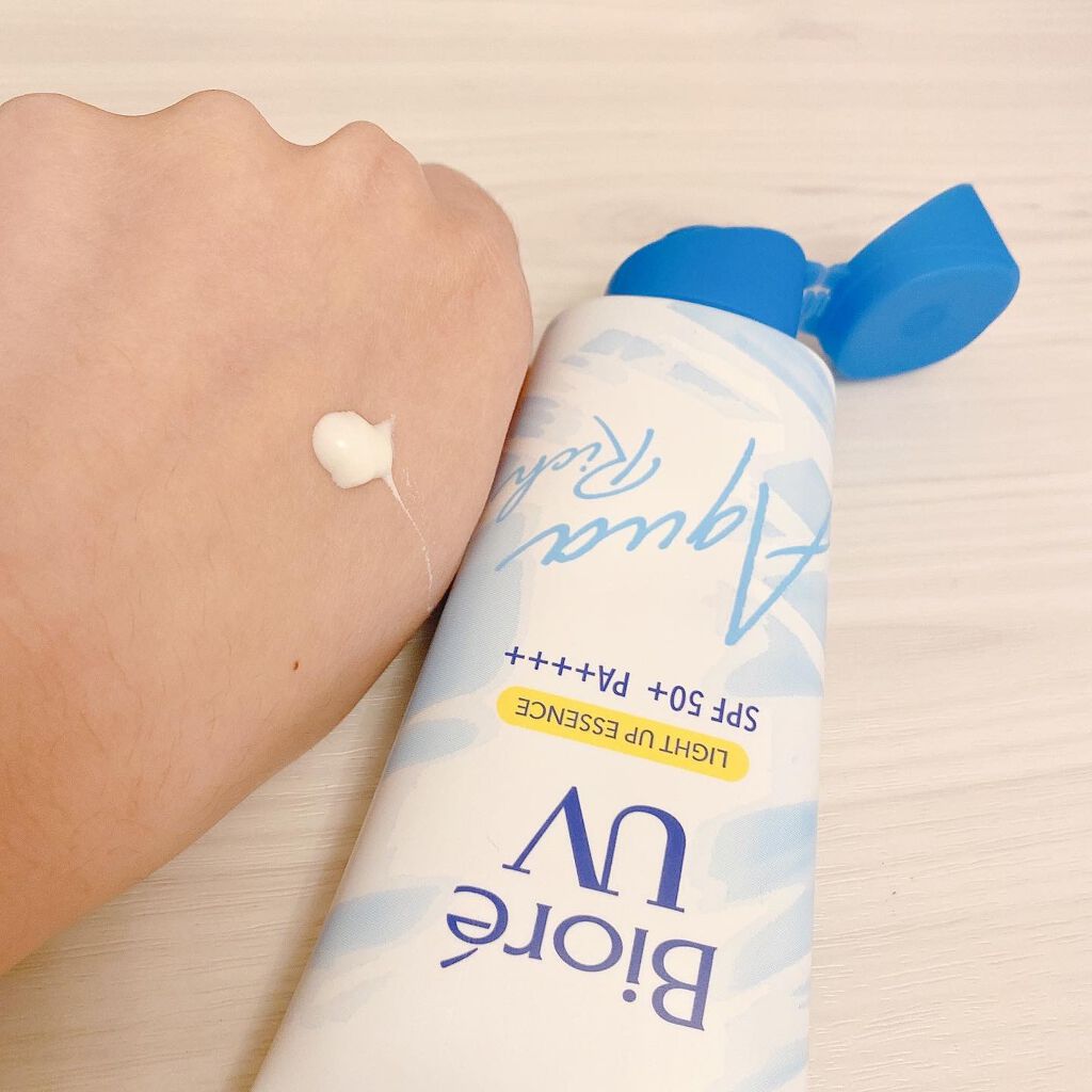 ビオレUV アクアリッチ ライトアップエッセンス/ビオレ/日焼け止めクリームを使ったクチコミ(7枚目)