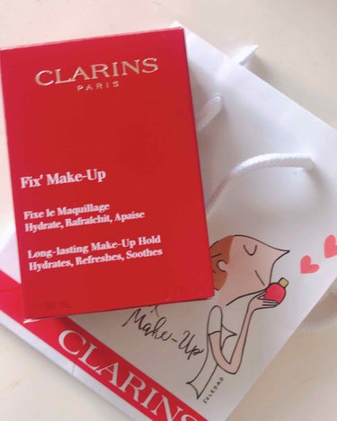 フィックス メイクアップ/CLARINS/ミスト状化粧水を使ったクチコミ（2枚目）