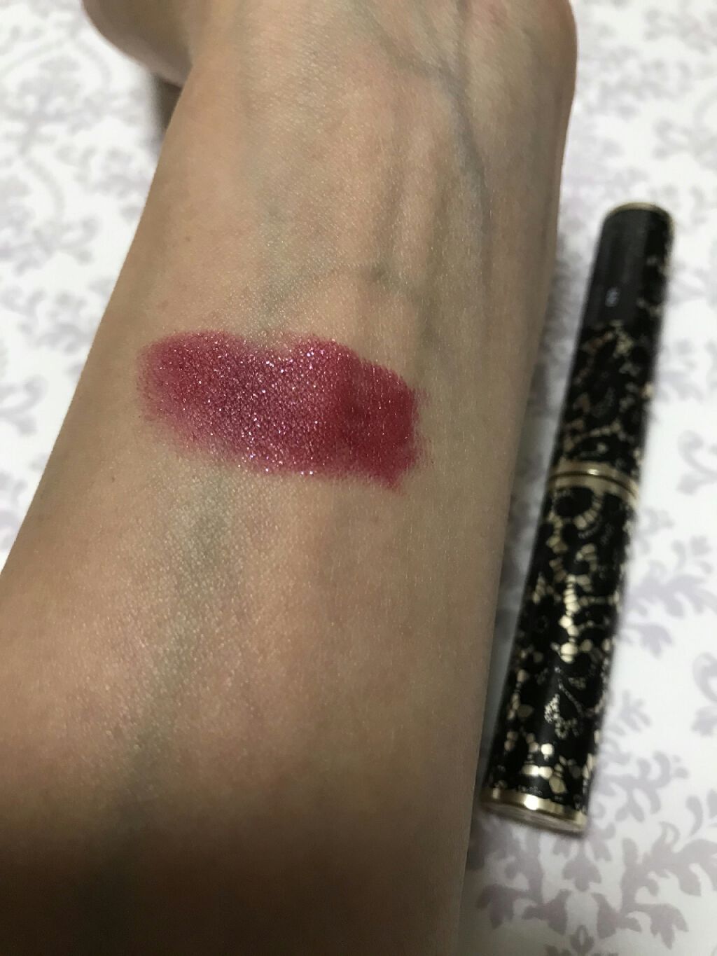 パッションリップ クリームトゥパウダー マットリップペン/DOLCE&GABBANA BEAUTY/口紅を使ったクチコミ(3枚目)