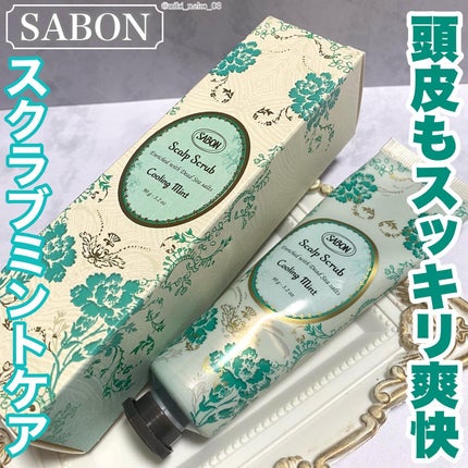 ヘッドスクラブ リフレッシング(ミント)/SABON/ヘッドスクラブを使ったクチコミ(1枚目)