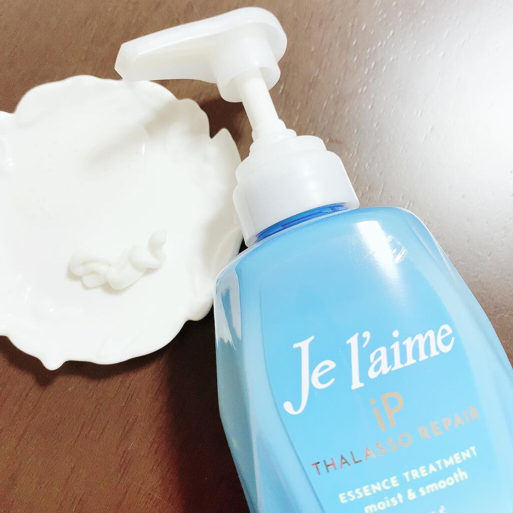 iP タラソリペア 補修美容液 シャンプー/トリートメント (モイスト＆スムース)/Je l'aime/市販シャンプーを使ったクチコミ（3枚目）