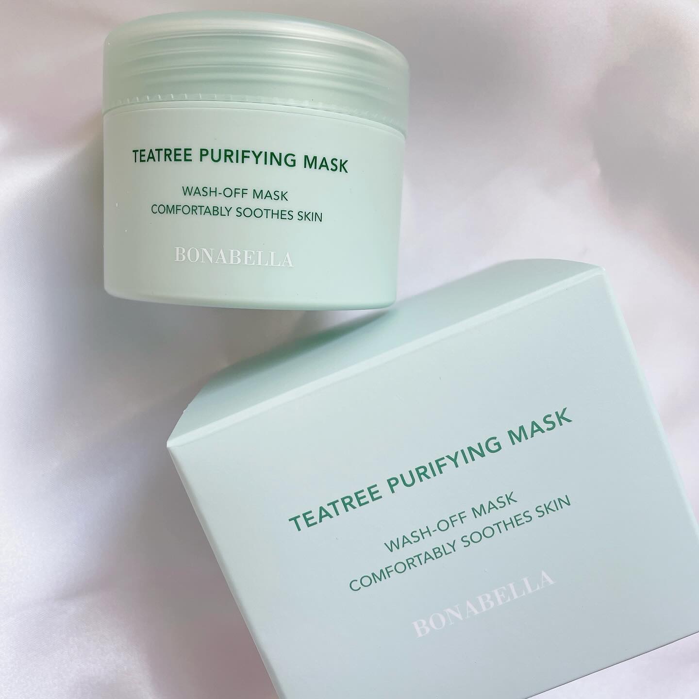 ティーツリーピュリファイングマスク/BONABELLA/洗い流すパック・マスクを使ったクチコミ（3枚目）