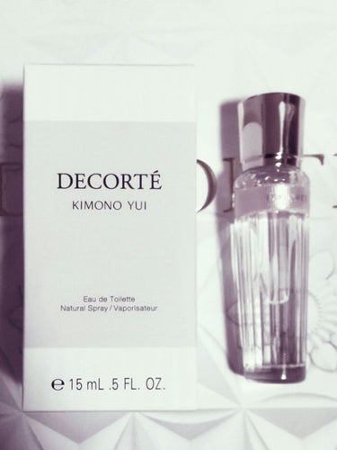 DECORTÉ キモノ　リン　オードトワレのクチコミ「DECORTÉ
キモノ ユイ オードトワレ15ml
キモノ リン オードトワレ15mL

夏～.....」（2枚目）