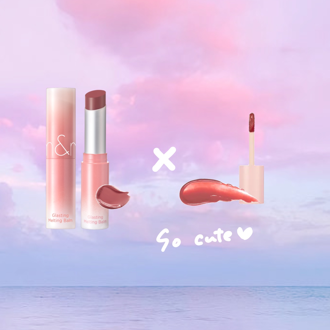 アンドバイロムアンド　グラッシーボムティント/&nd by rom&nd/リップティントを使ったクチコミ（2枚目）