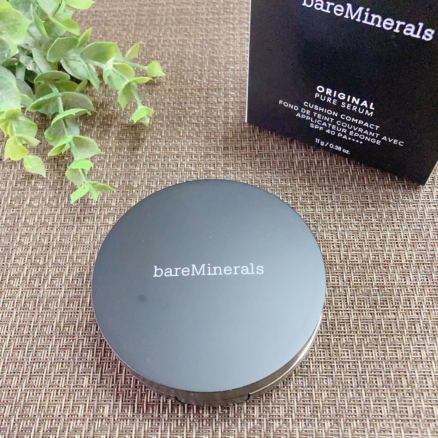 オリジナル ピュア セラム カバーアップ クッション/bareMinerals/クッションファンデーションを使ったクチコミ(1枚目)