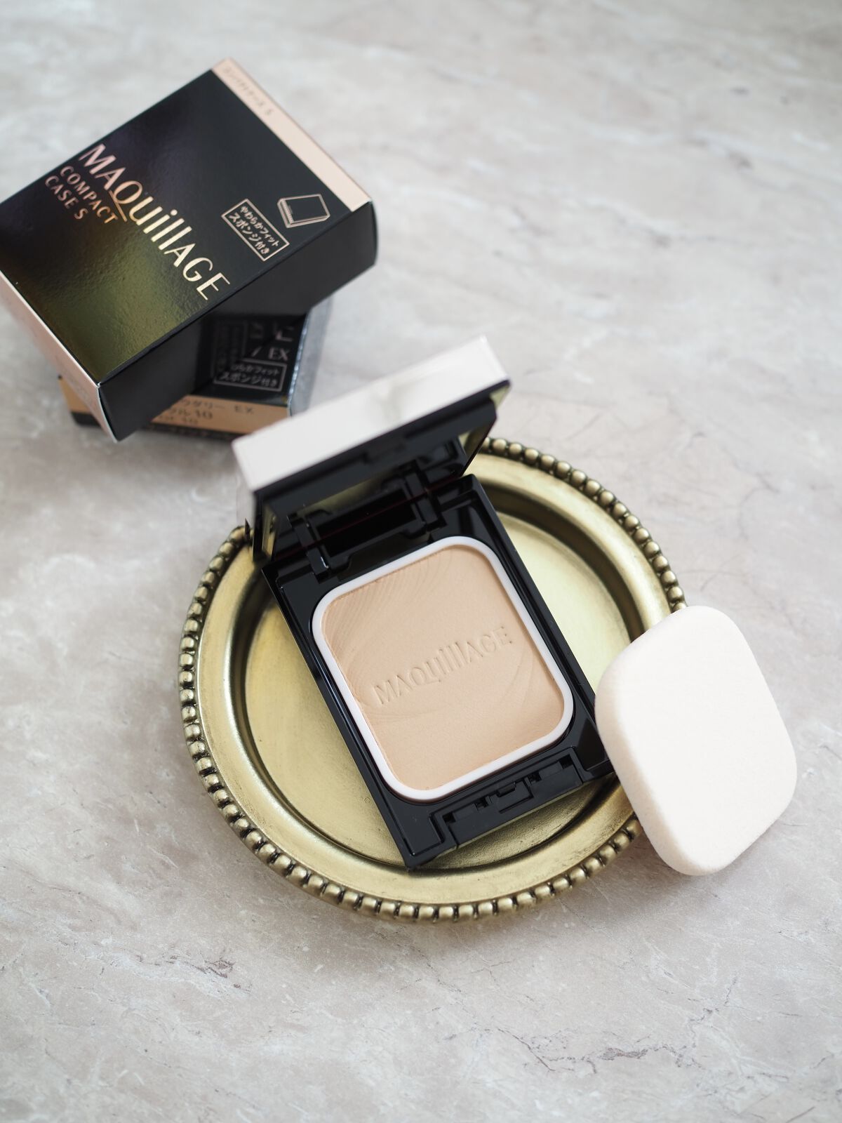 ドラマティックパウダリー EX/マキアージュ/パウダーファンデーションを使ったクチコミ（1枚目）