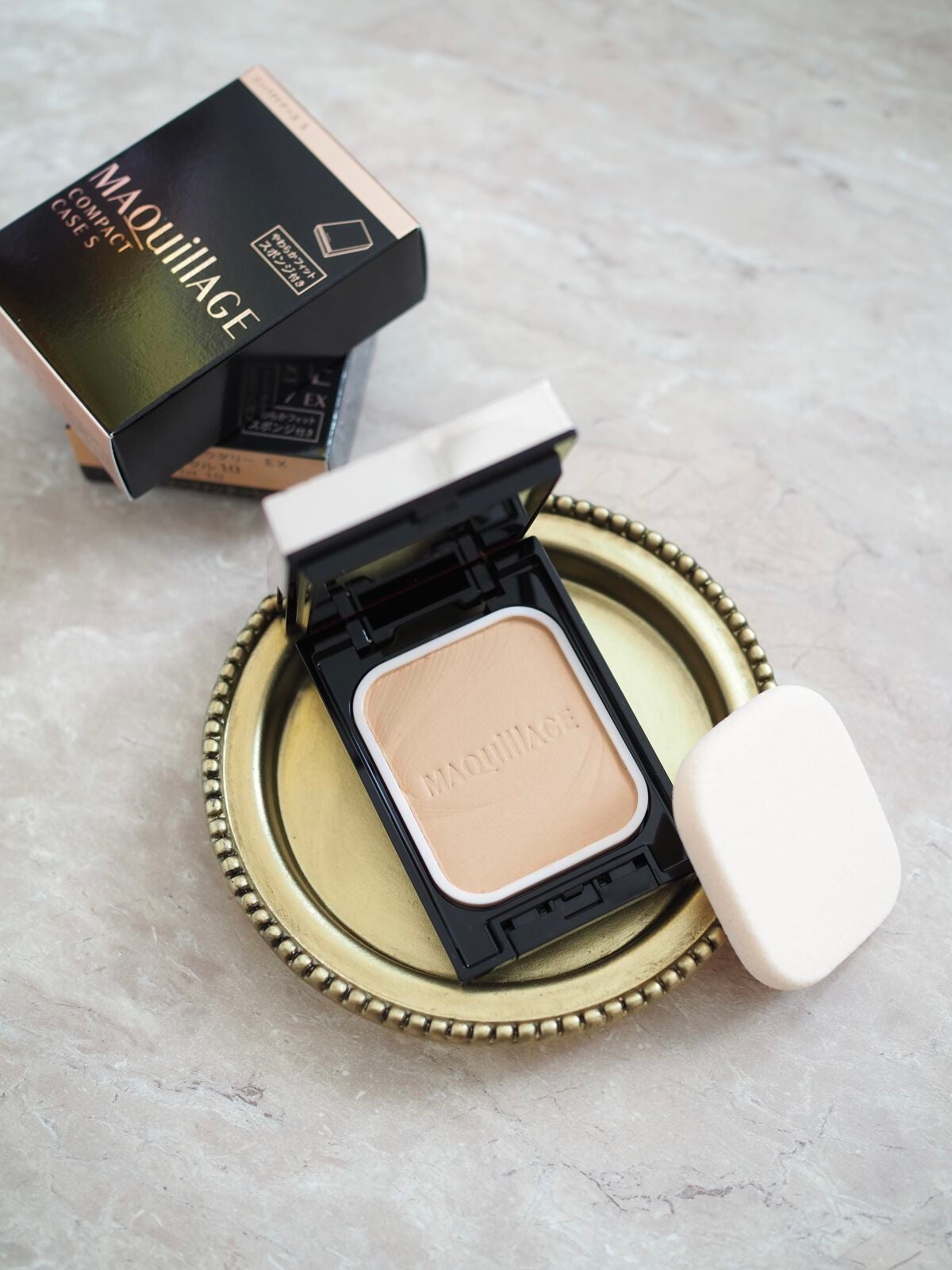 ドラマティックパウダリー EX/マキアージュ/パウダーファンデーションを使ったクチコミ(1枚目)