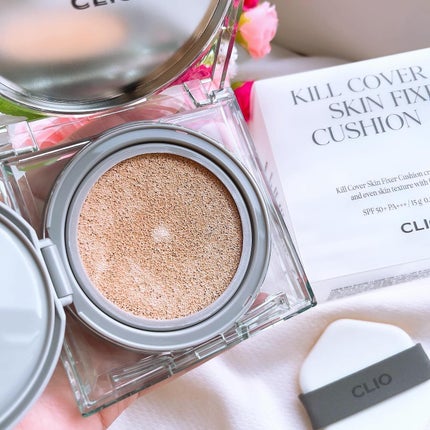クリオ キル カバー スキン フィクサー クッション/CLIO/クッションファンデーションを使ったクチコミ(4枚目)