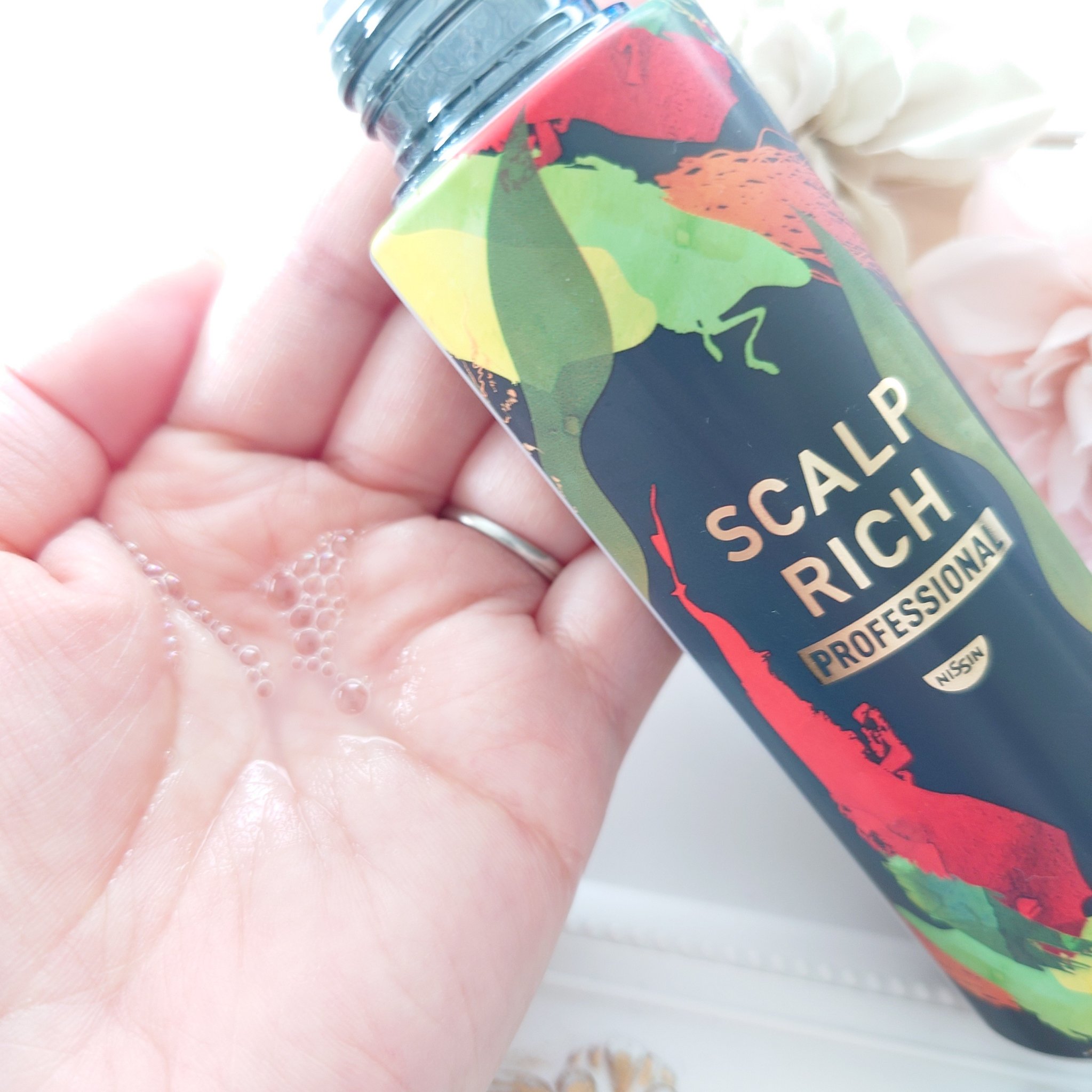 スカルプリッチ プロフェッショナル/日清食品/頭皮ローションを使ったクチコミ（2枚目）