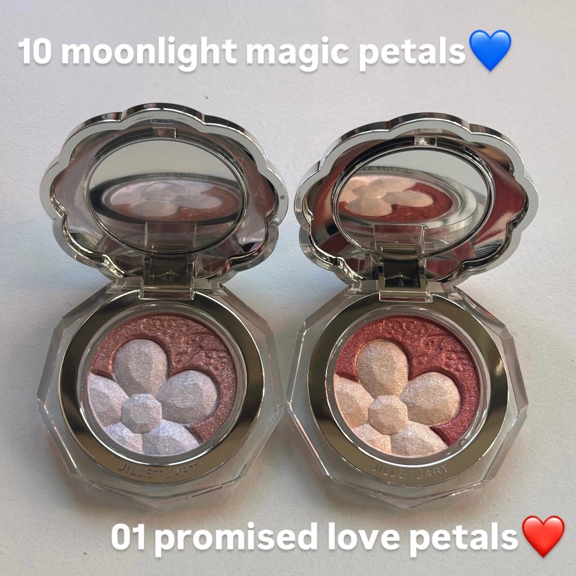 ジルスチュアート クリスタルブルーム ペタルクチュールアイズ デュオ/JILL STUART/アイシャドウパレットを使ったクチコミ(4枚目)