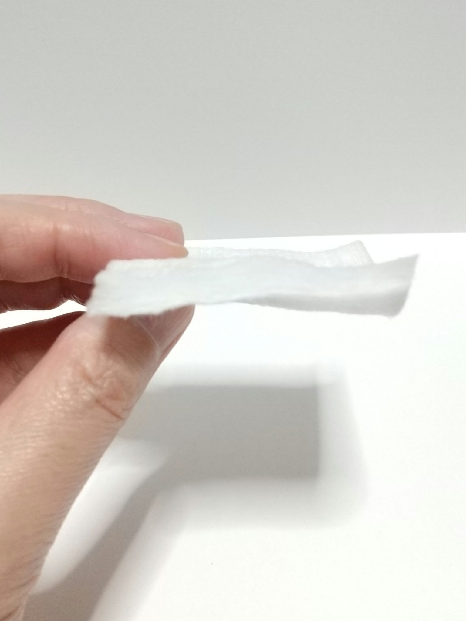 コットンパフ 130枚入り/DAISO/コットンを使ったクチコミ（3枚目）