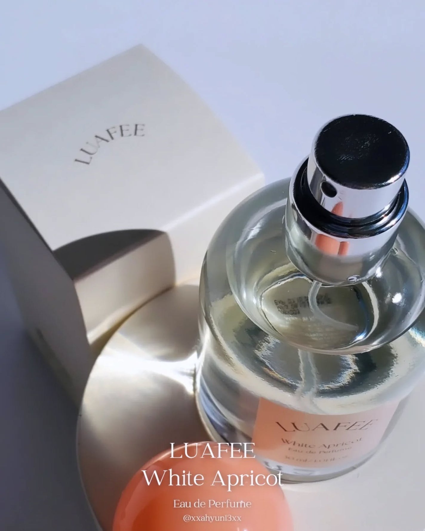 ソリッド パフューム ホワイトアプリコット/LUAFEE/練り香水を使ったクチコミ(4枚目)