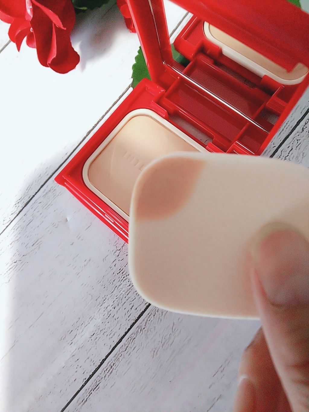 プロフィニッシュファンデーション/インテグレート/パウダーファンデーションを使ったクチコミ(2枚目)