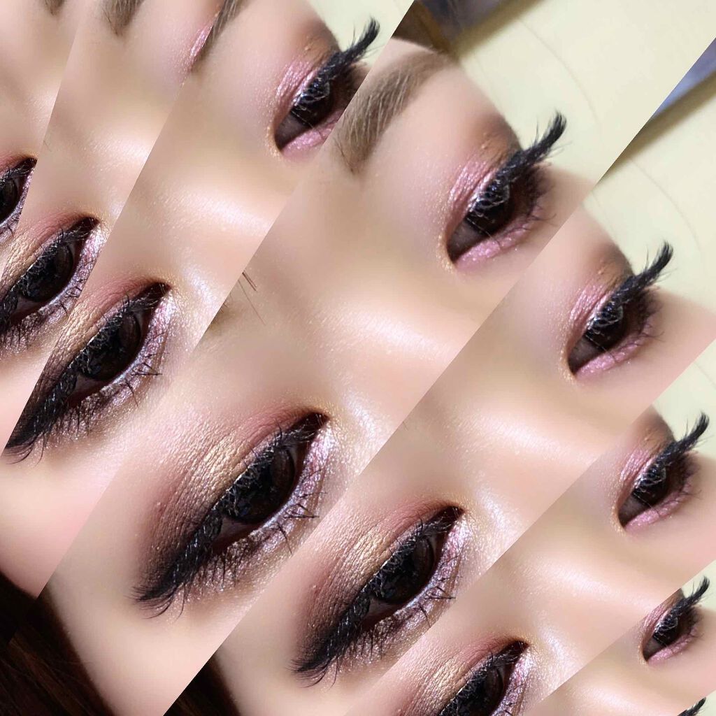 UR GLAM　VELVET EYE COLOR PALETTE ピンク＆ブラウン/U R GLAM/アイシャドウパレットを使ったクチコミ（3枚目）