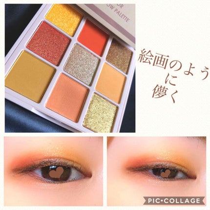 VenusMarble 9色アイシャドウパレット/Venus Marble/アイシャドウパレットを使ったクチコミ(1枚目)